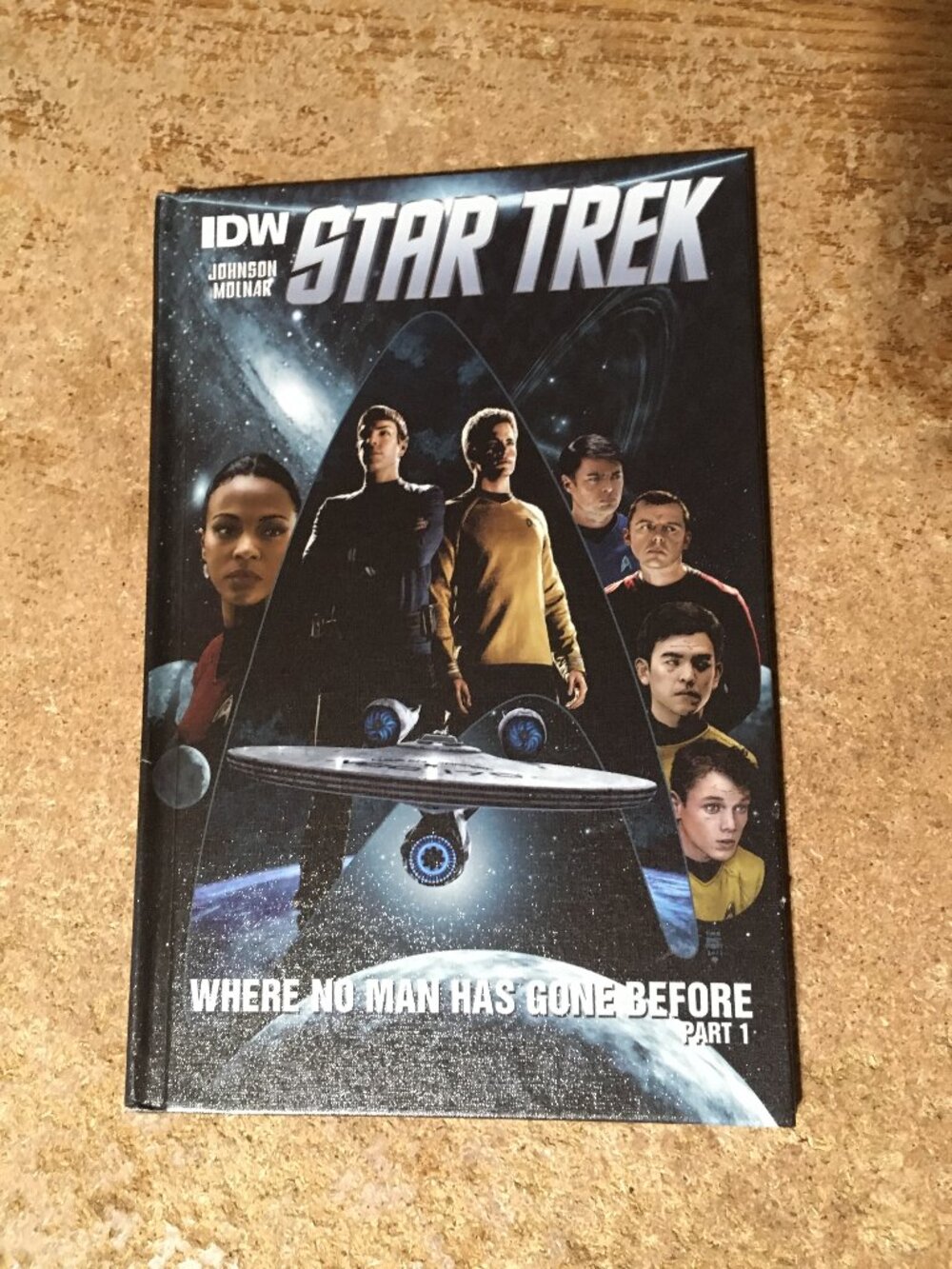 STAR TREK WHERE NO MAN HAS GONE BEFORE PART 1 IDW MIKE JOHNSON MOLNAR